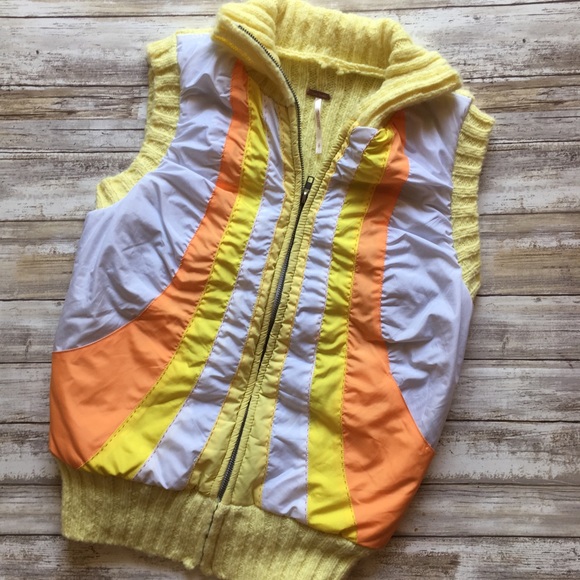 Free People Jackets & Blazers - Vintage Retro Free People Vest